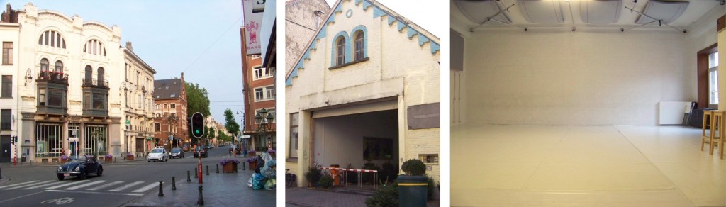 A picture showing neighboorhood and classroom for the Naked Yoga classes