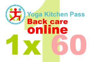 Voucher for 60 minutes Back Care Yoga Class