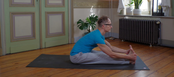 Picture of forward bent pose
