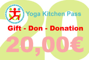 Image of 20 eurios donation voucher
