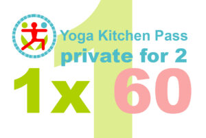 Voucher for single private yoga class 60 minutes for 2