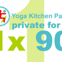 Voucher for single private yoga session 90 minutes for 2