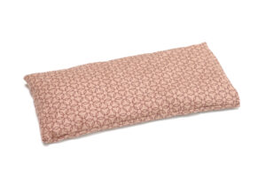 Cotton Eye Pillow Brown Circles