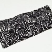 Eye cushion Okavango Black Zebra pattern