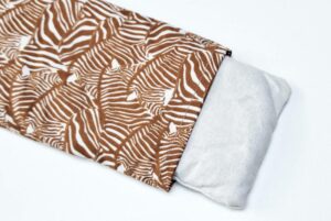 Eye Pillow Okavango Brown detail