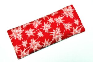 Eye Pillow Palmtree Red