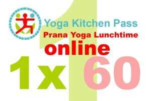 Voucher for Prana Yoga online at lunchtime 60 minutes