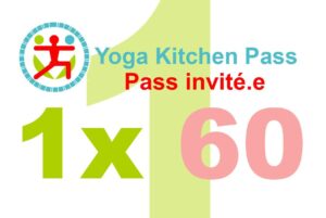 Pass invité yoga 60 minutes en présentiel