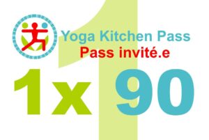 Pass invité.e yoga 90 minutes présentiel