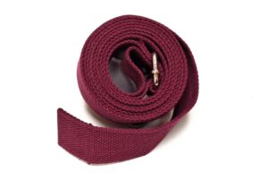 Sangle de yoga bordeaux