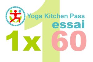 Exemple de bon pour cours de yoga d'essai 60 minutes