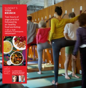 Foto van de Yoga Brunch flyer